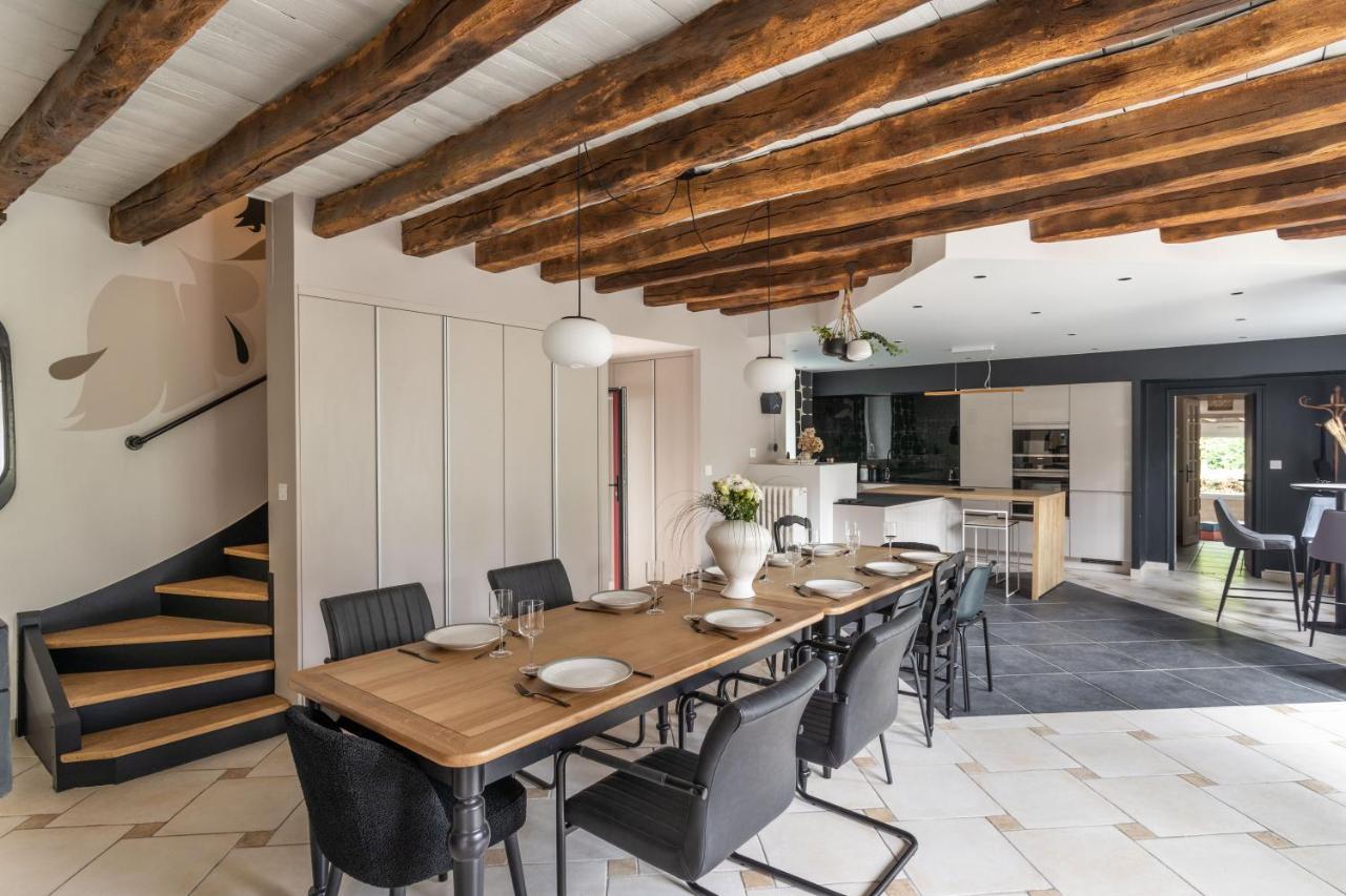 La Villa Du Golf - Avec Piscine Couverte Chauffee Et Jacuzzi Le Tronchet  Exterior foto